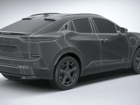 Subaru Uncharted 2026 3D Model