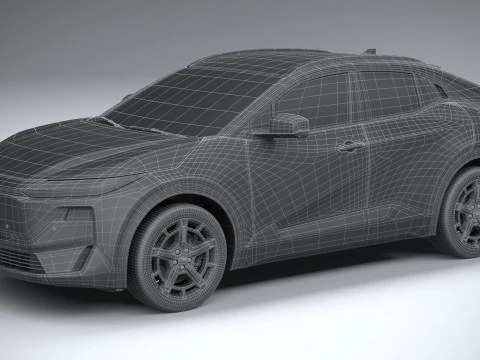 Subaru Uncharted 2026 3D Model