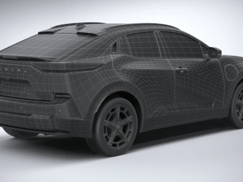 Subaru Uncharted 2026 3D Model