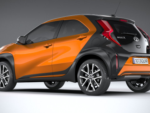 Toyota Aygo X GR 2026 Modello 3D