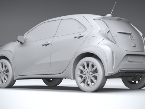 Toyota Aygo X GR 2026 Modello 3D