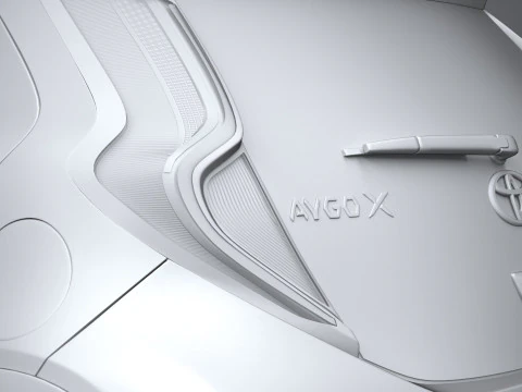 Toyota Aygo X GR 2026 3D Model