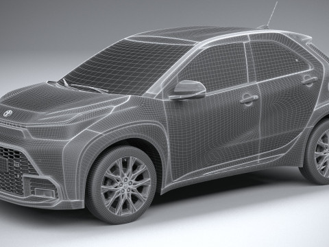 Toyota Aygo X GR 2026 Modello 3D