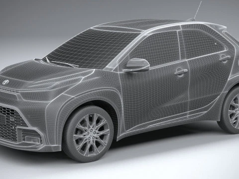 Toyota Aygo X GR 2026 3D Model
