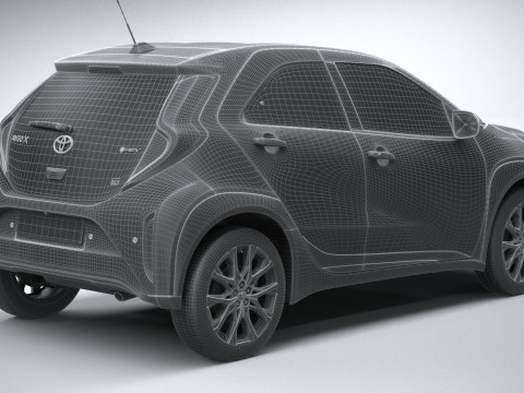 Toyota Aygo X GR 2026 Modello 3D