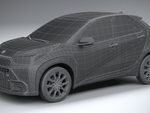 Toyota Aygo X GR 2026 Modello 3D