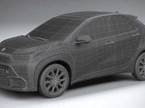 Toyota Aygo X GR 2026 3D Model