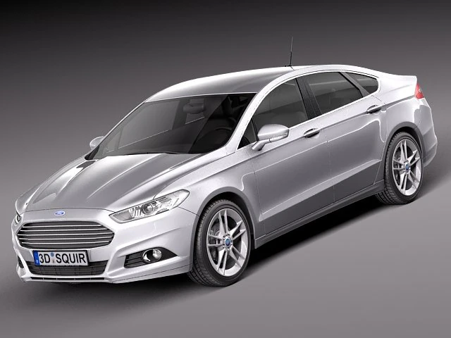 Mondeo Sedan 2013 3D Model .c4d .max .obj .3ds .fbx .stl .blend 