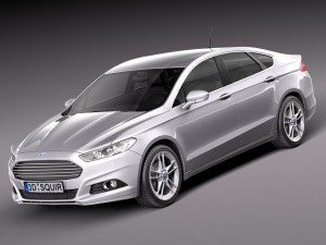Mondeo Sedan 2013 3D Model