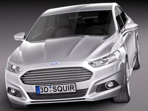Mondeo Sedan 2013 Modello 3D