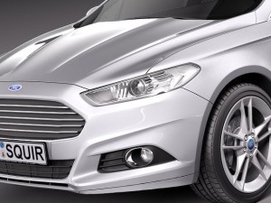 Mondeo Sedan 2013 Modello 3D
