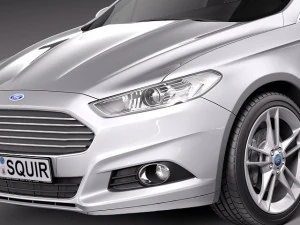 Mondeo Sedan 2013 3D Model