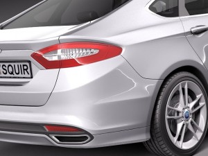 Mondeo Sedan 2013 Modello 3D