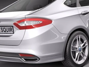 Mondeo Sedan 2013 3D Model