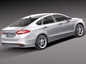 Mondeo Sedan 2013 3D Model