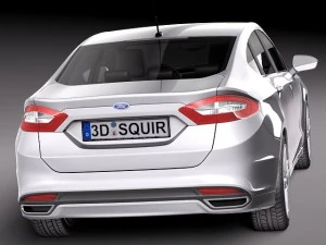 Mondeo Sedan 2013 3D Model