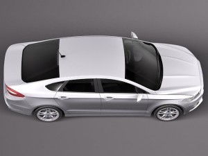 Mondeo Sedan 2013 Modello 3D