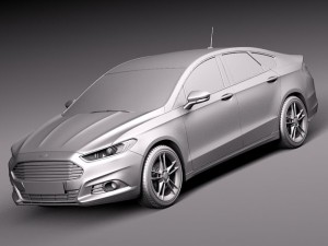 Mondeo Sedan 2013 Modello 3D