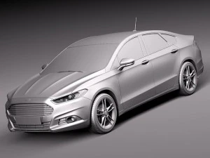 Mondeo Sedan 2013 3D Model