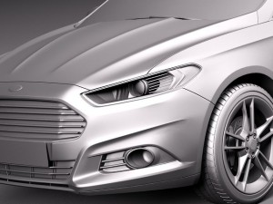 Mondeo Sedan 2013 Modello 3D