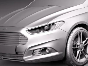 Mondeo Sedan 2013 3D Model