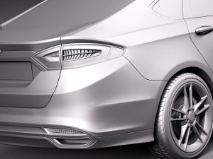 Mondeo Sedan 2013 Modello 3D