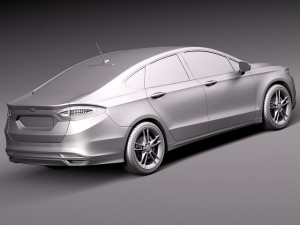 Mondeo Sedan 2013 Modello 3D