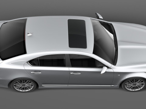 Lexus LS 460 F Sport 2013 3D-Modell