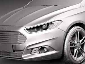 Mondeo Estate 2013 3D Model