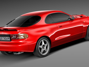 Toyota Celica ST 185 1990-1993 Model 3D