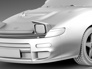 Toyota Celica ST 185 1990-1993 Model 3D