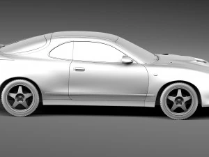 Toyota Celica ST 185 1990-1993 3D Model