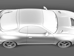 Toyota Celica ST 185 1990-1993 3D Model