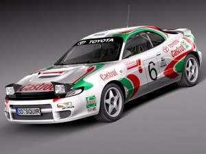 Toyota Celica WRC Carlos Sainz 1991 3D Model