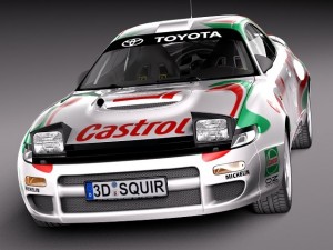 Toyota Celica WRC Carlos Sainz 1991 Modèle 3D