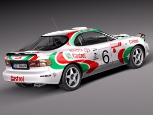 Toyota Celica WRC Carlos Sainz 1991 Modèle 3D