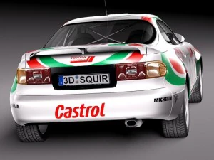 Toyota Celica WRC Carlos Sainz 1991 3D Model