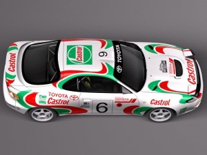 Toyota Celica WRC Carlos Sainz 1991 Modèle 3D