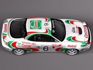 Toyota Celica WRC Carlos Sainz 1991 3D Model