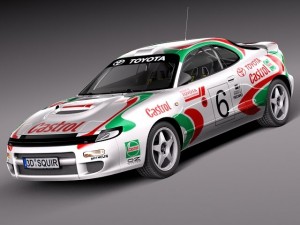 Toyota Celica WRC Carlos Sainz 1991 Modèle 3D