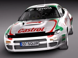 Toyota Celica WRC Carlos Sainz 1991 3D Model