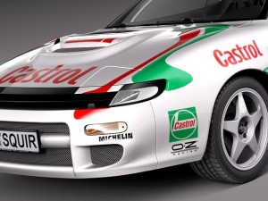 Toyota Celica WRC Carlos Sainz 1991 Modèle 3D
