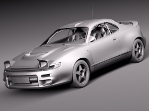 Toyota Celica WRC Carlos Sainz 1991 Modèle 3D