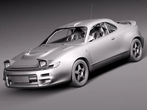 Toyota Celica WRC Carlos Sainz 1991 3D Model