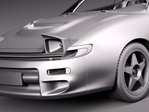 Toyota Celica WRC Carlos Sainz 1991 Modèle 3D