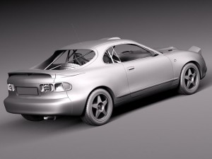 Toyota Celica WRC Carlos Sainz 1991 Modèle 3D