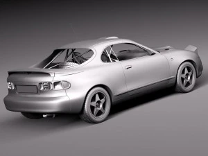 Toyota Celica WRC Carlos Sainz 1991 3D Model