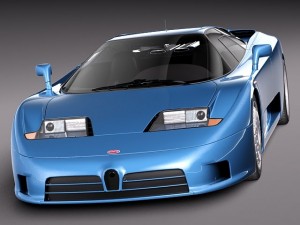 Bugatti EB110 19911995 Modelo 3D