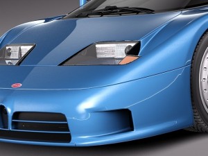 Bugatti EB110 19911995 Modelo 3D