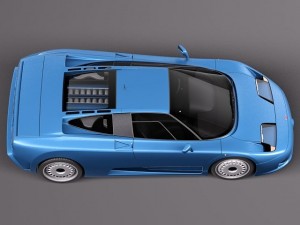 Bugatti EB110 19911995 Modelo 3D